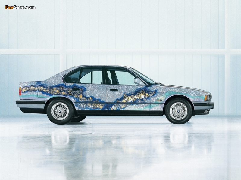 BMW 535i Art Car by Matazo Kayama (E34) 1990 photos (800 x 600)