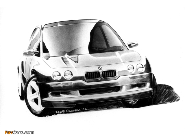 Sketch BMW Z13 Concept 1992 photos (640 x 480)