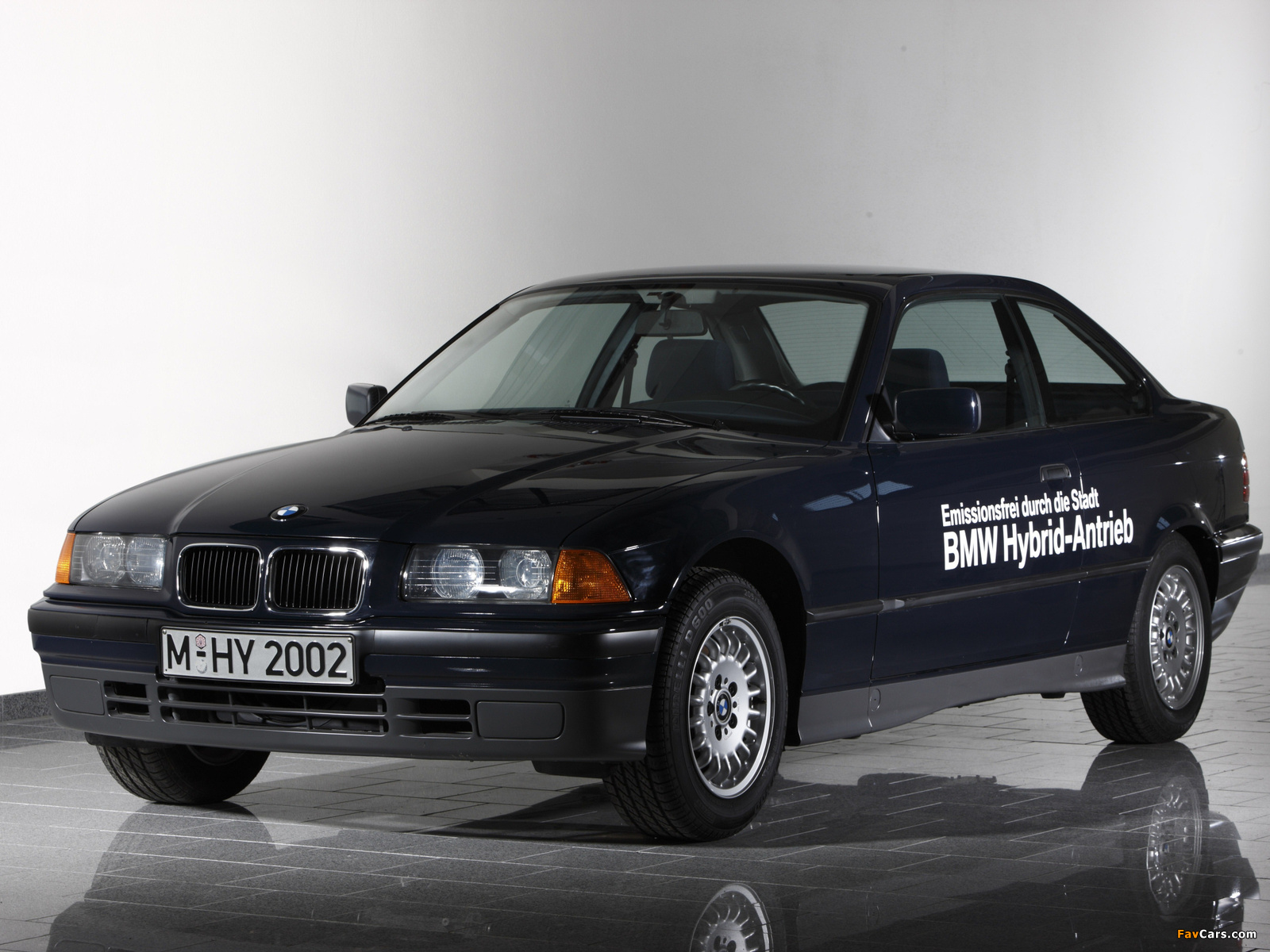 BMW 3 Series Coupe Hybrid Concept (E36) 1994 images (1600 x 1200)