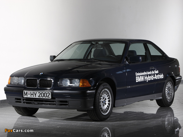 BMW 3 Series Coupe Hybrid Concept (E36) 1994 images (640 x 480)