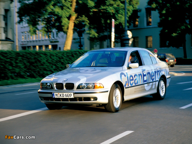 BMW 523g CleanEnergy Concept (E39) 1999 photos (640 x 480)