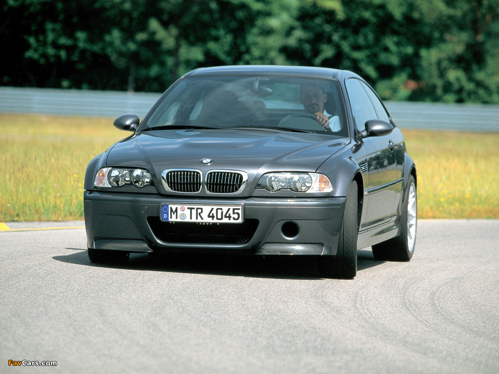 BMW M3 CSL Prototype (E46) 2002 pictures (1024 x 768)