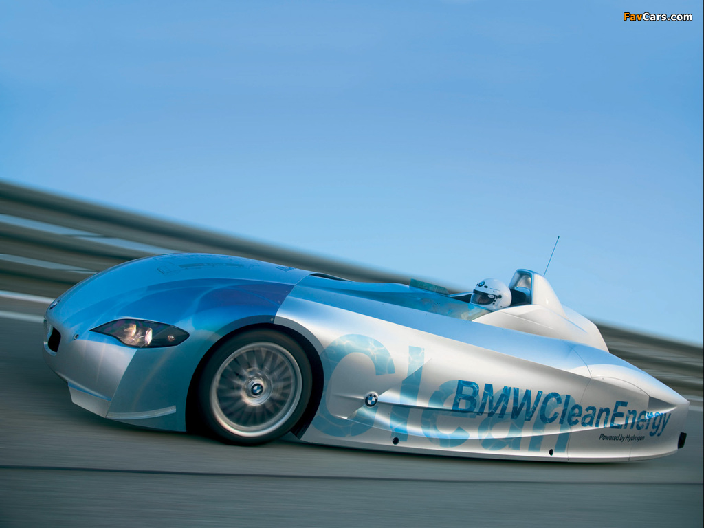 BMW H2R Hydrogen Racecar Concept 2004 photos (1024 x 768)