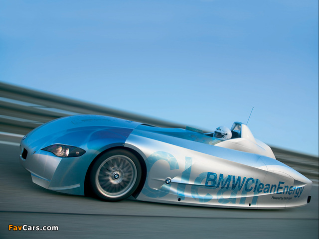 BMW H2R Hydrogen Racecar Concept 2004 photos (640 x 480)