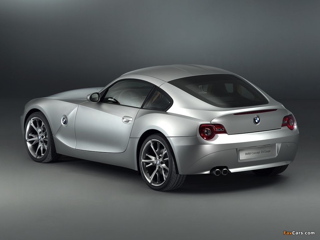 BMW Z4 Coupe Concept (E85) 2005 pictures (1024 x 768)