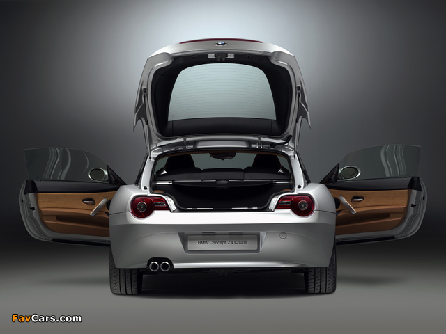BMW Z4 Coupe Concept (E85) 2005 wallpapers (640 x 480)