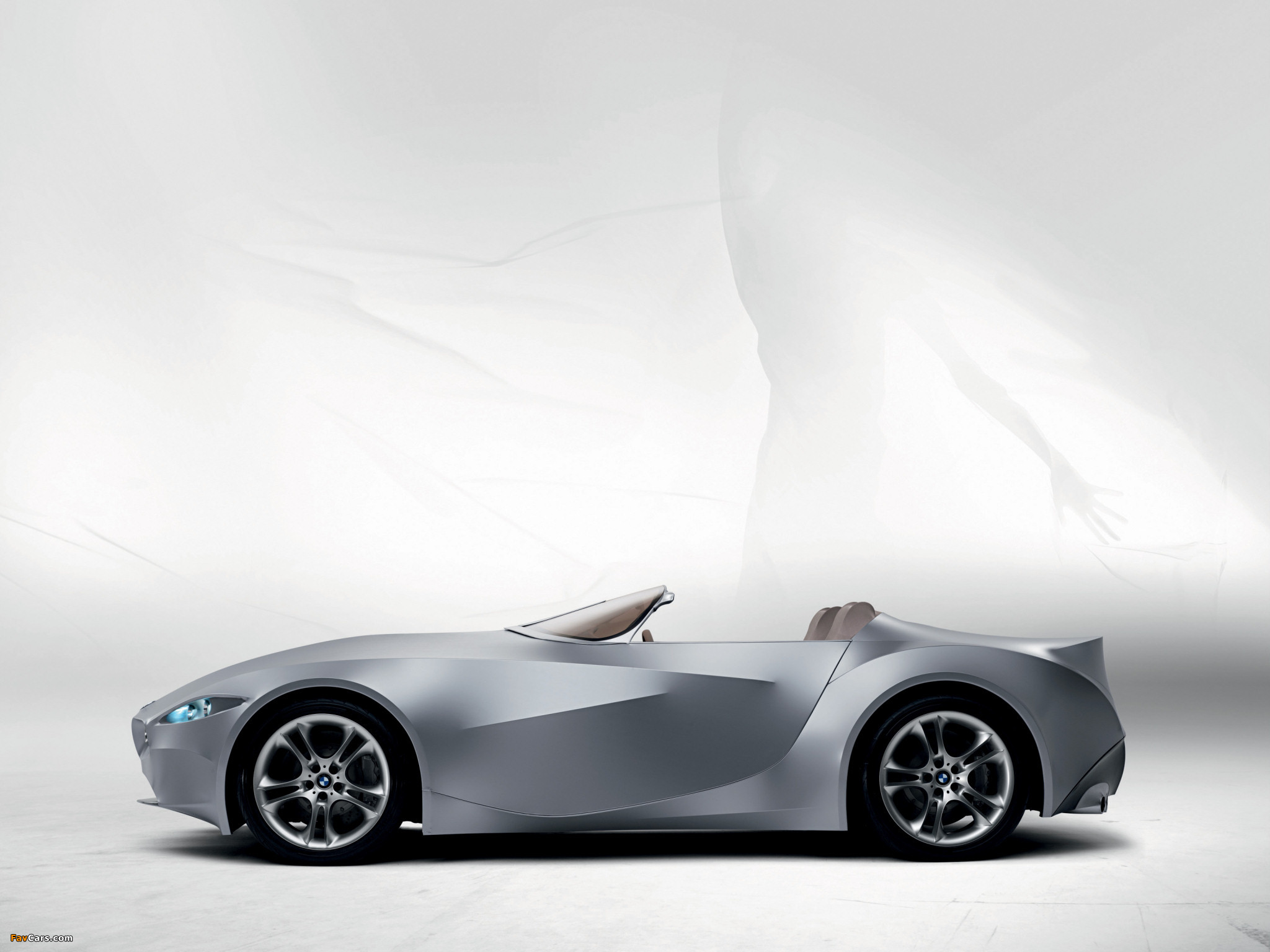 BMW GINA Light Visionsmodell Concept 2008 wallpapers (2048 x 1536)
