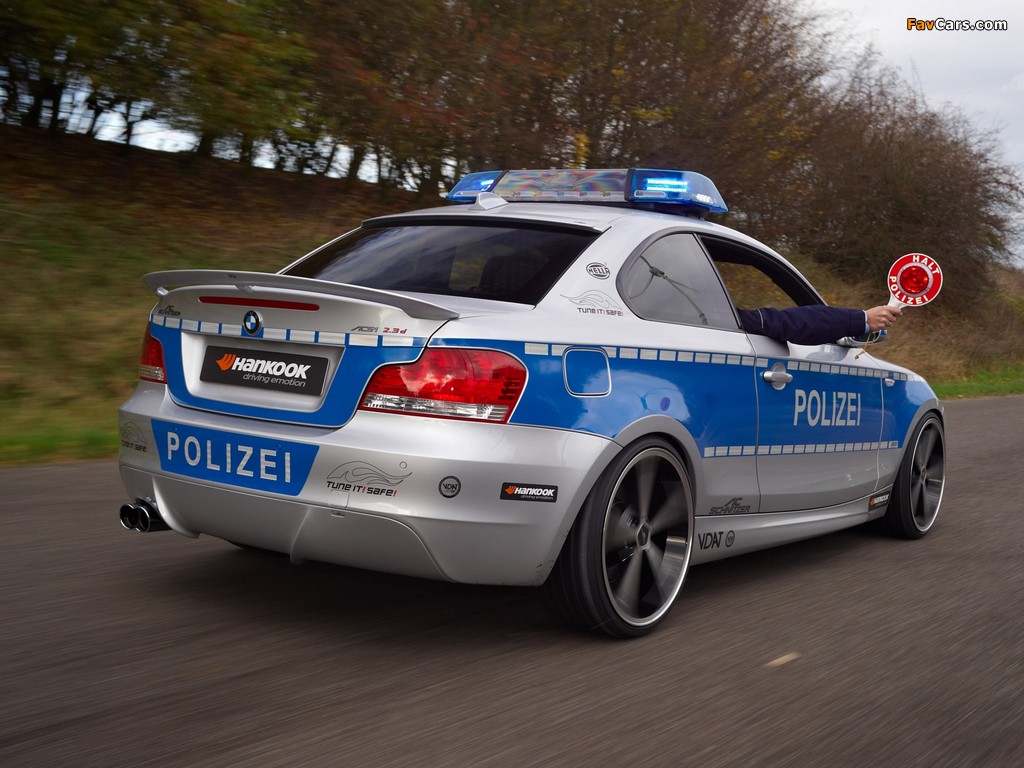 AC Schnitzer ACS1 2.3d Polizei Concept (E82) 2009 wallpapers (1024 x 768)