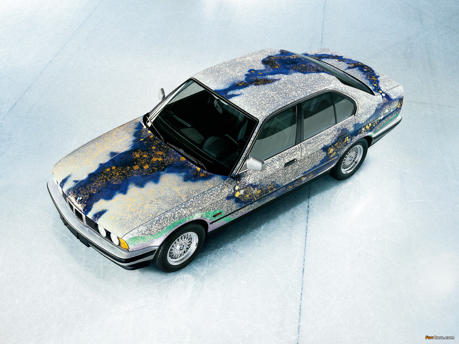 Images of BMW 535i Art Car by Matazo Kayama (E34) 1990 (1600 x 1200)