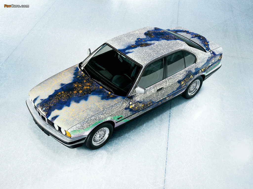 Images of BMW 535i Art Car by Matazo Kayama (E34) 1990 (1024 x 768)