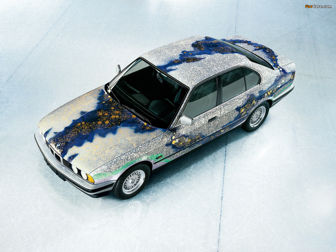 Images of BMW 535i Art Car by Matazo Kayama (E34) 1990 (1280 x 960)