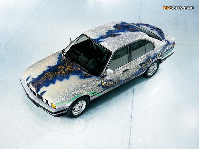 Images of BMW 535i Art Car by Matazo Kayama (E34) 1990 (640 x 480)