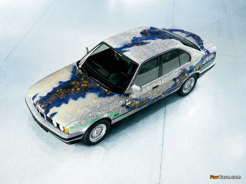 Images of BMW 535i Art Car by Matazo Kayama (E34) 1990 (800 x 600)
