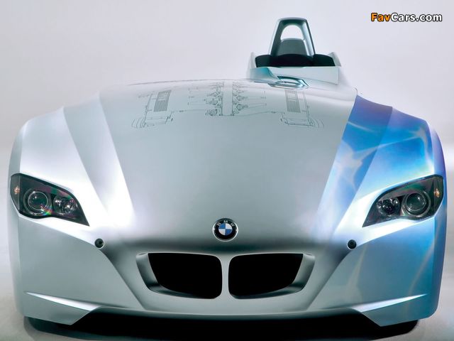 Images of BMW H2R Hydrogen Racecar Concept 2004 (640 x 480)