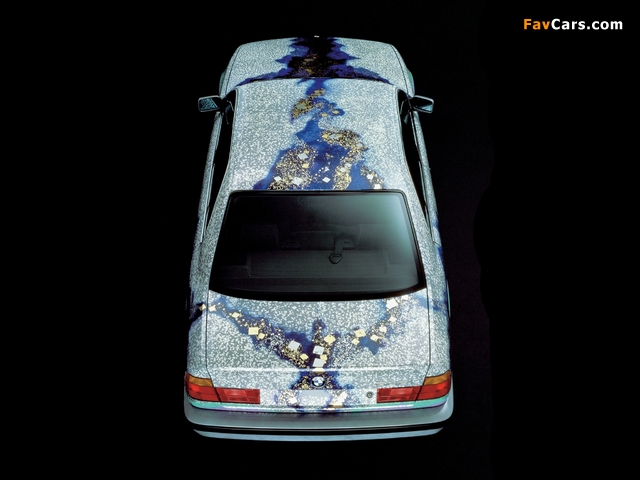 Photos of BMW 535i Art Car by Matazo Kayama (E34) 1990 (640 x 480)