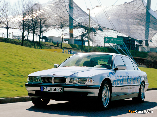 Photos of BMW 750hL CleanEnergy Concept (E38) 2000 (640 x 480)