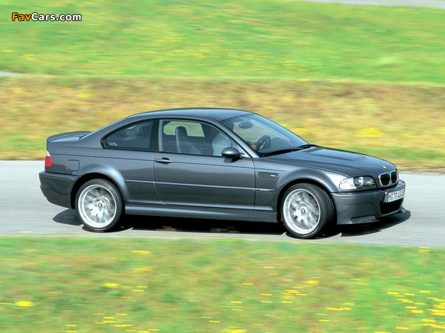 Photos of BMW M3 CSL Prototype (E46) 2002 (640 x 480)