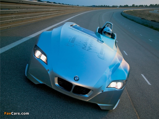 Photos of BMW H2R Hydrogen Racecar Concept 2004 (640 x 480)