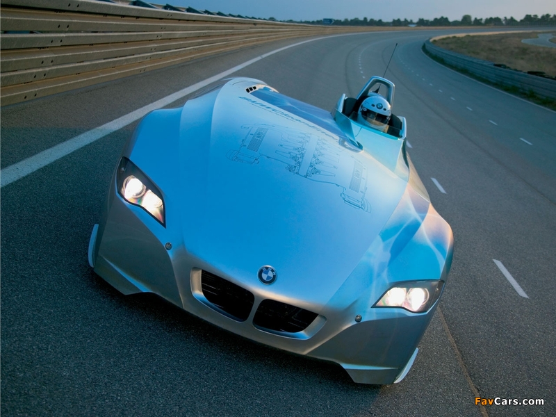 Photos of BMW H2R Hydrogen Racecar Concept 2004 (800 x 600)