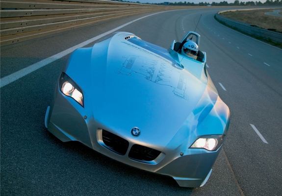 Photos of BMW H2R Hydrogen Racecar Concept 2004