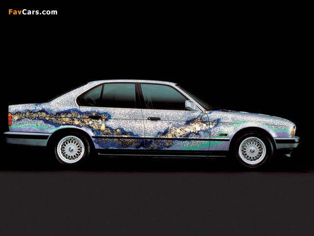 Pictures of BMW 535i Art Car by Matazo Kayama (E34) 1990 (640 x 480)