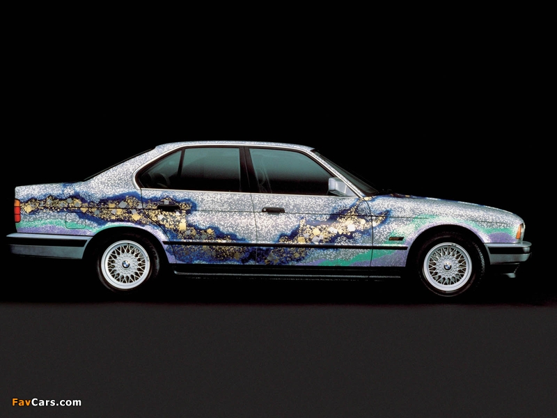 Pictures of BMW 535i Art Car by Matazo Kayama (E34) 1990 (800 x 600)