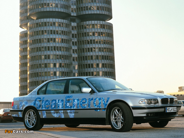 Pictures of BMW 750hL CleanEnergy Concept (E38) 2000 (640 x 480)