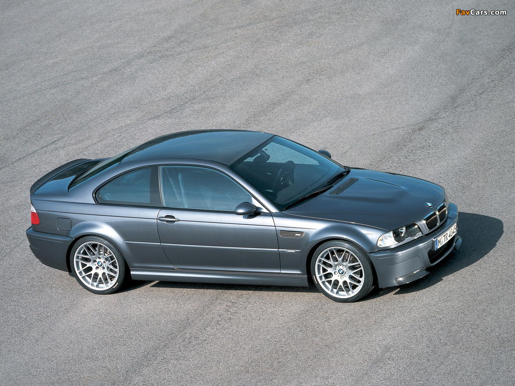 BMW M3 CSL Prototype (E46) 2002 wallpapers (1024 x 768)