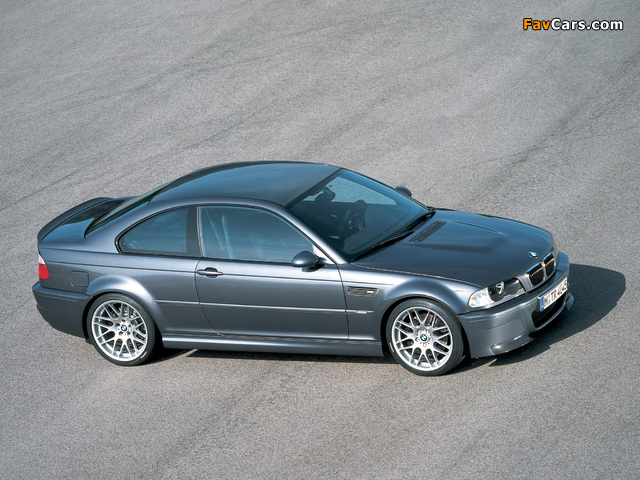 BMW M3 CSL Prototype (E46) 2002 wallpapers (640 x 480)
