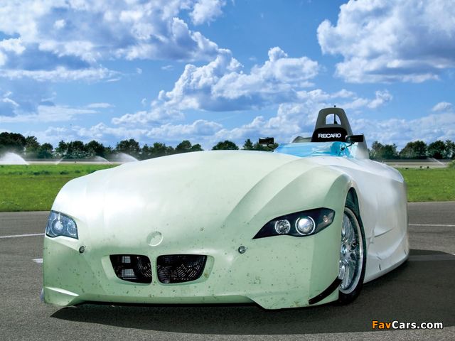 BMW H2R Hydrogen Racecar Concept 2004 wallpapers (640 x 480)