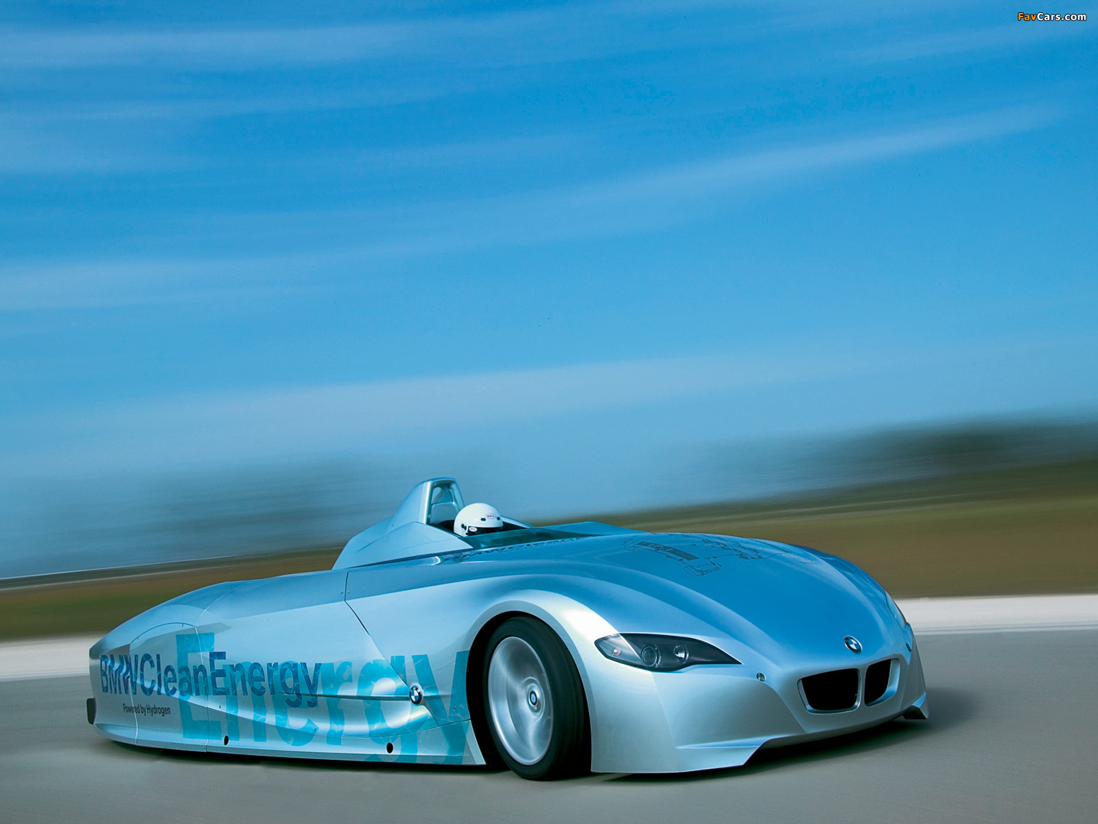 BMW H2R Hydrogen Racecar Concept 2004 wallpapers (1600 x 1200)