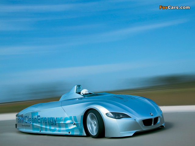 BMW H2R Hydrogen Racecar Concept 2004 wallpapers (640 x 480)