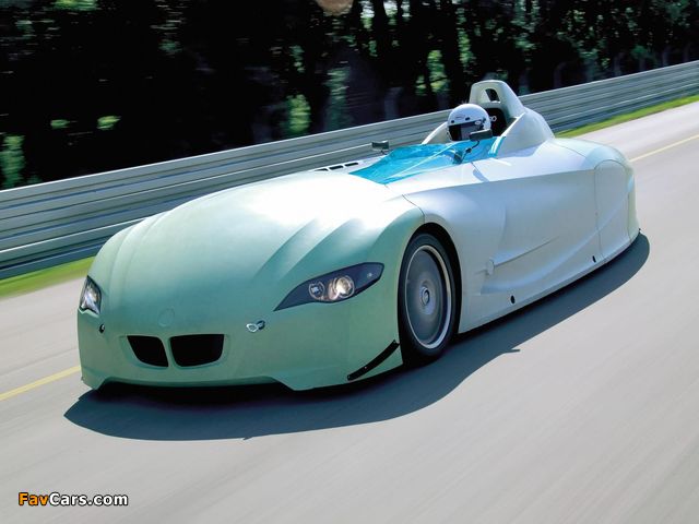 BMW H2R Hydrogen Racecar Concept 2004 wallpapers (640 x 480)