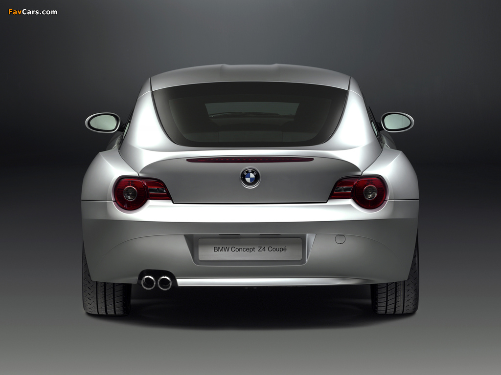BMW Z4 Coupe Concept (E85) 2005 wallpapers (1024 x 768)