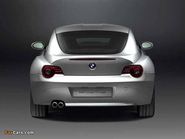 BMW Z4 Coupe Concept (E85) 2005 wallpapers (640 x 480)