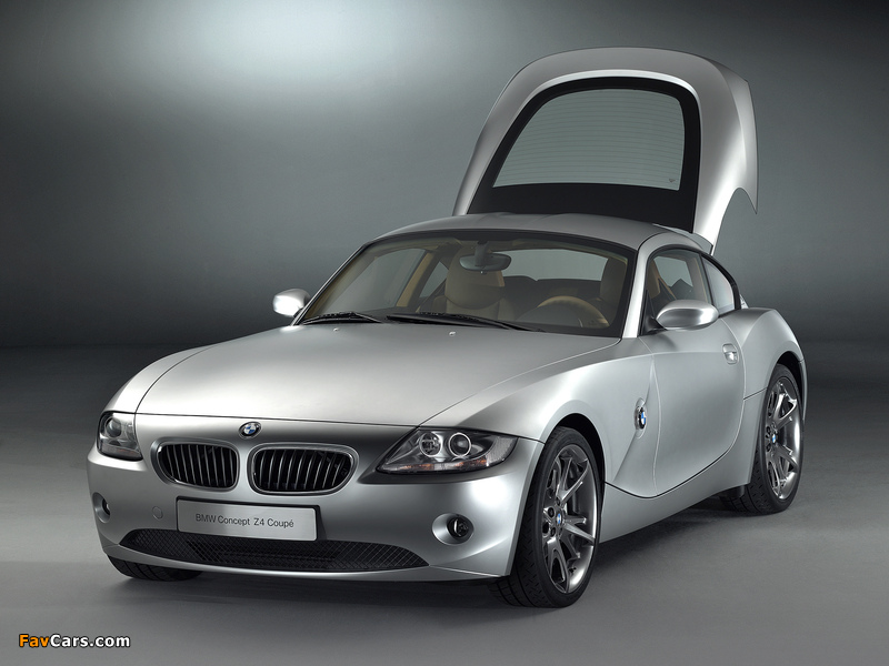 BMW Z4 Coupe Concept (E85) 2005 wallpapers (800 x 600)