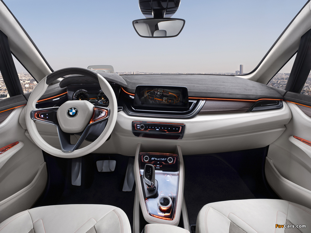 BMW Concept Active Tourer 2012 wallpapers (1024 x 768)