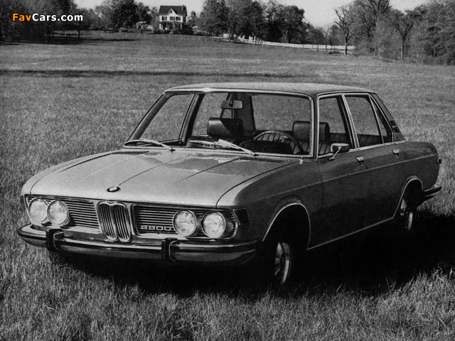 BMW 2800 US-spec (E3) 1969–77 pictures (640 x 480)