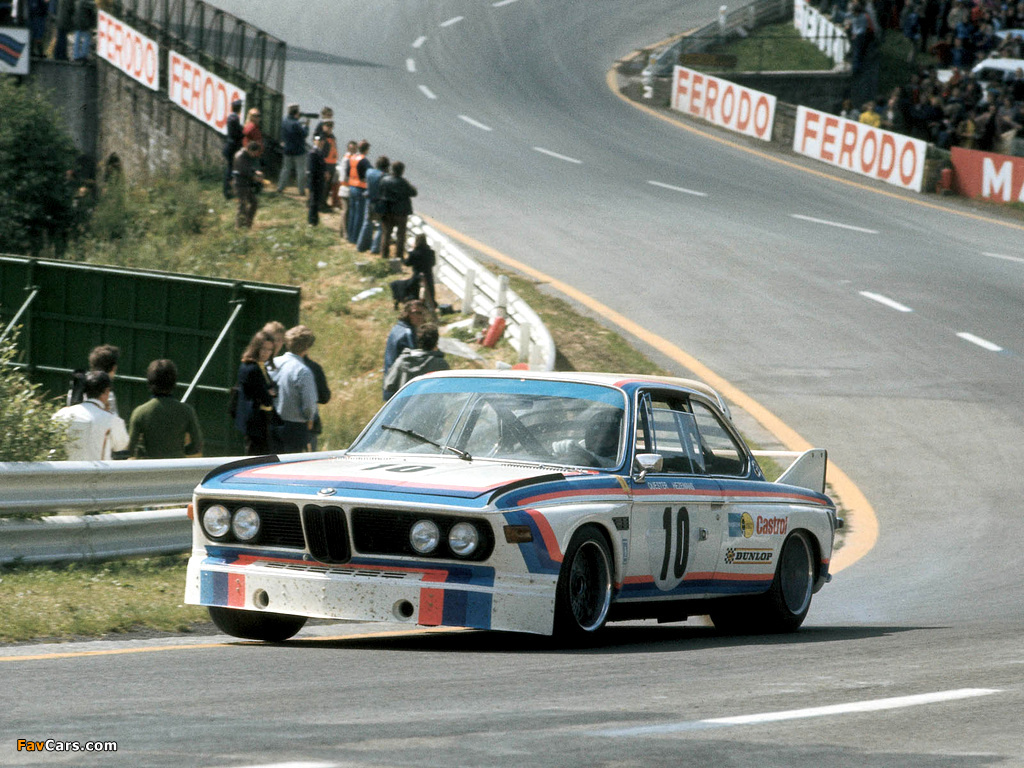 BMW 3.0 CSL Race Car (E9) 1971–75 photos (1024 x 768)