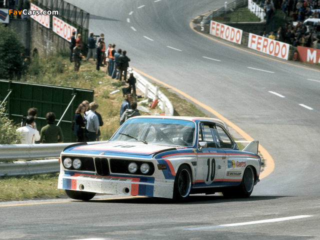 BMW 3.0 CSL Race Car (E9) 1971–75 photos (640 x 480)