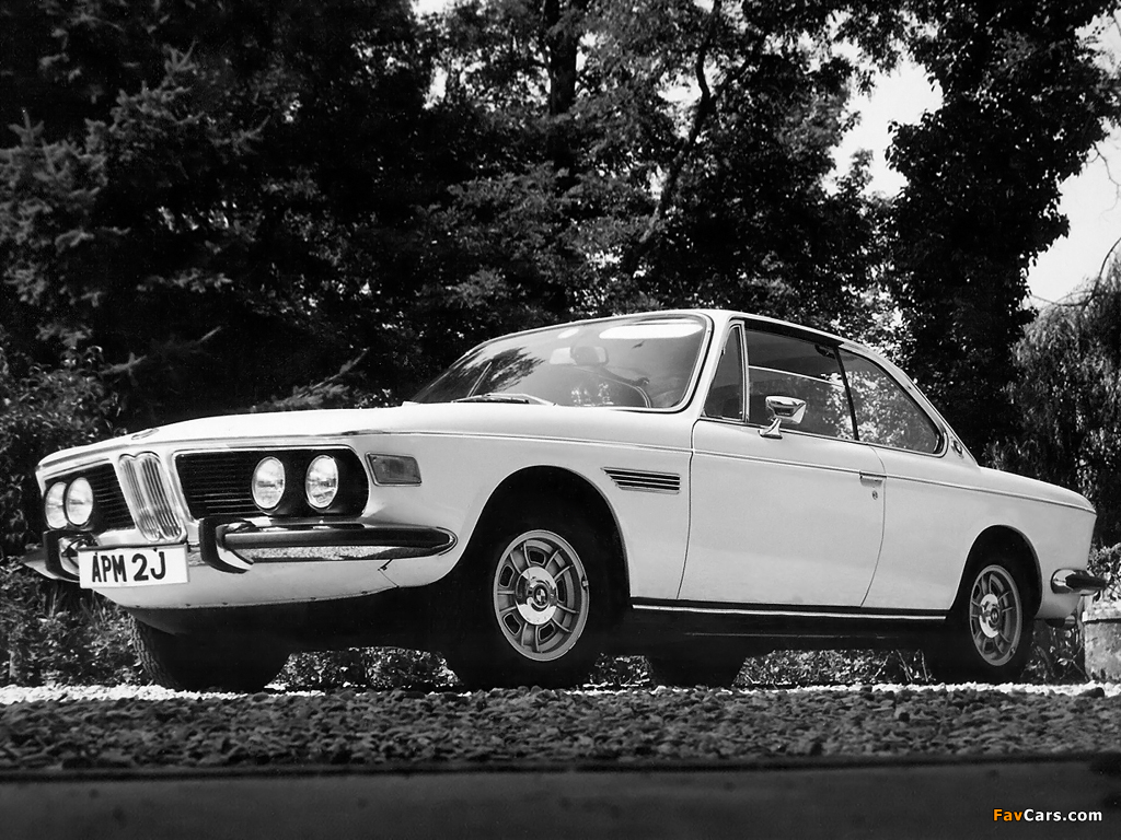 BMW 3.0 CS UK-spec (E9) 1971–75 pictures (1024 x 768)