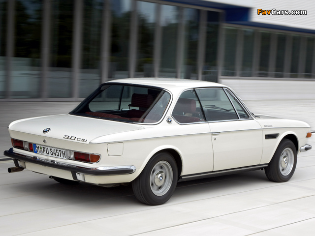 BMW 3.0 CSi (E9) 1971–75 pictures (640 x 480)