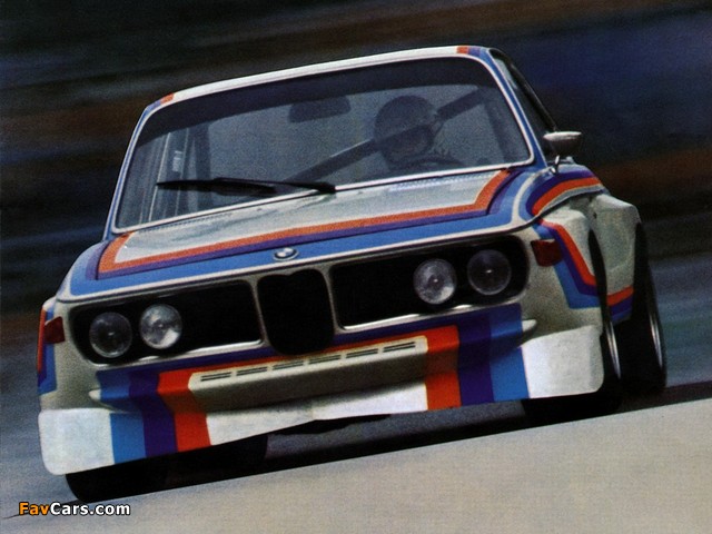BMW 3.0 CSL Race Car (E9) 1971–75 wallpapers (640 x 480)