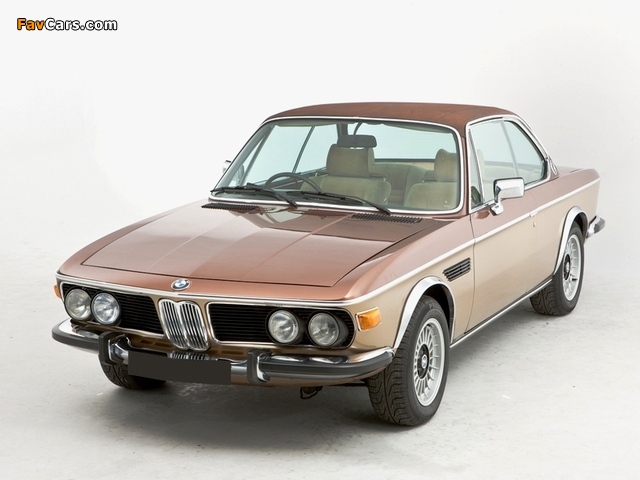 BMW 3.0 CSi UK-spec (E9) 1971–75 wallpapers (640 x 480)