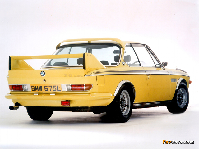 BMW 3.0 CSL UK-spec (E9) 1972–73 images (640 x 480)