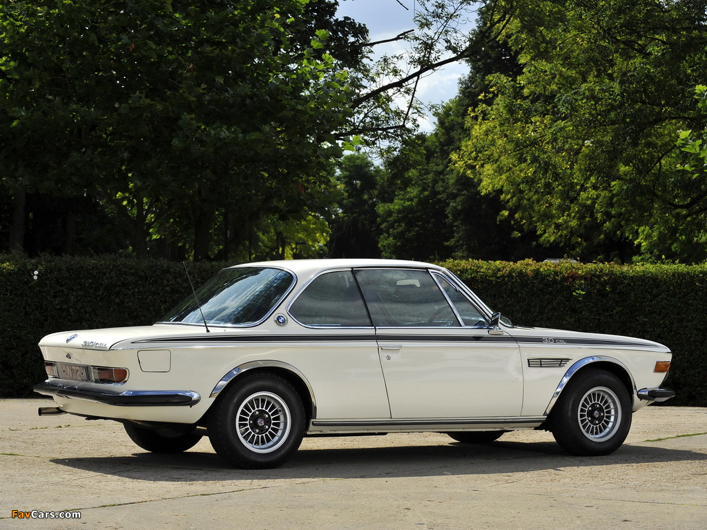 BMW 3.0 CSL UK-spec (E9) 1972–73 images (1024 x 768)