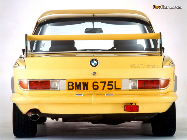 BMW 3.0 CSL UK-spec (E9) 1972–73 pictures (640 x 480)