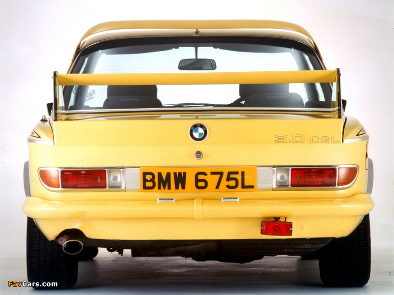 BMW 3.0 CSL UK-spec (E9) 1972–73 pictures (800 x 600)