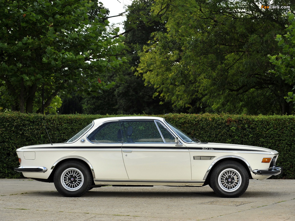 BMW 3.0 CSL UK-spec (E9) 1972–73 pictures (1024 x 768)