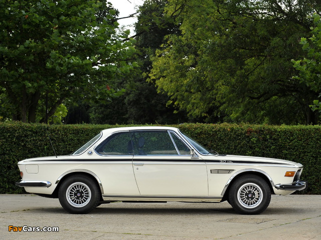 BMW 3.0 CSL UK-spec (E9) 1972–73 pictures (640 x 480)